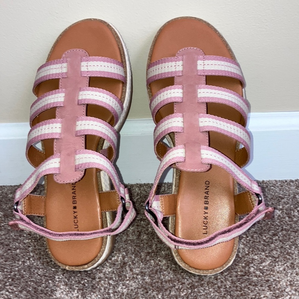 HP🎉Lucky Brand-NWT-Woman’s Emliey Sandals-Size 10M/42